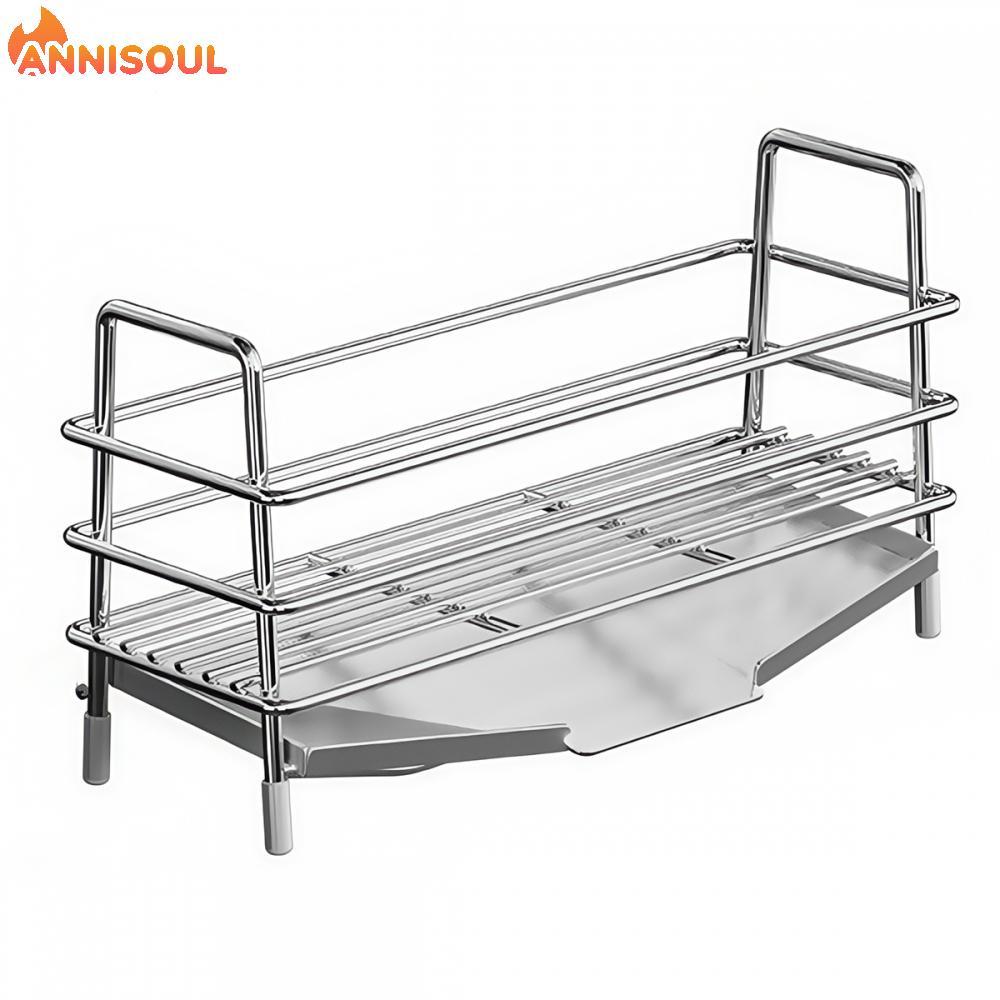 [NISO]Kitchen Sink Organizer Easy Installation Organizer Efficient Drainage Design