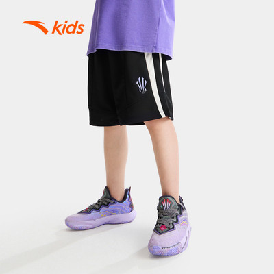 Anta Kids Quần Short Thể Thao Bé Trai từ 6-14 tuổi Quần Đùi Bóng Rổ cho bé KAI 3526B1717