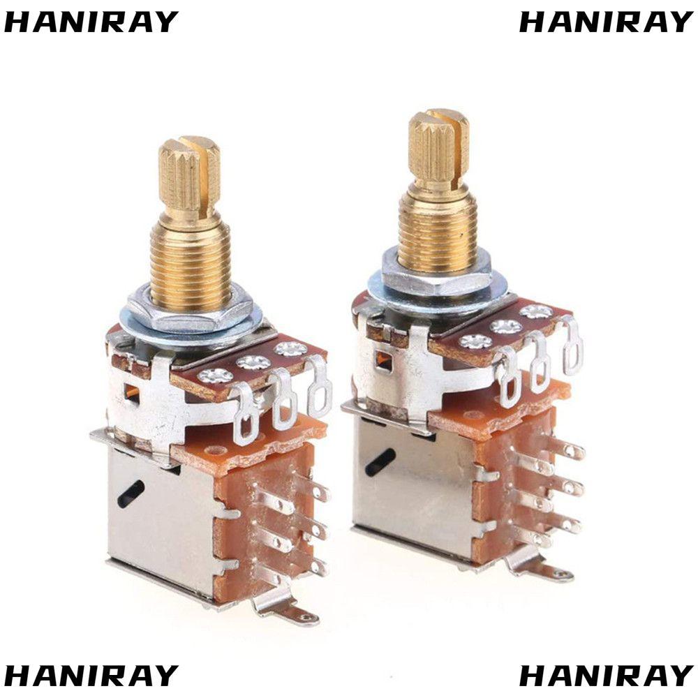 Máy đo áp lực đẩy HANIRAY có đầu cuối hàn DPDT Trục chia dài A250K / B250K / A500K / B500K / B500K