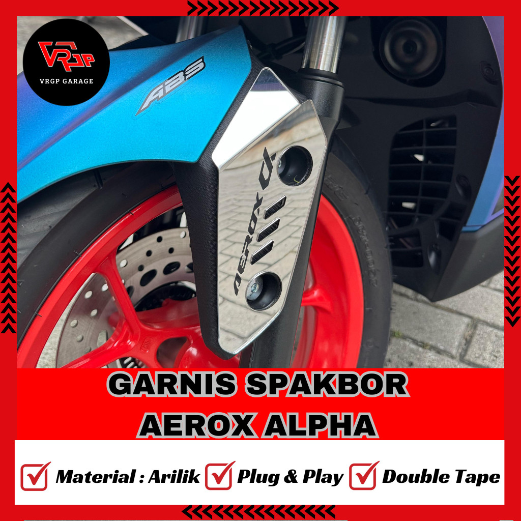 Ốp trang trí dè trước VRGP cho Yamaha NVX V3 Tiêu chuẩn / NVX V3 Thể thao SP/GP chính hãng EnerSpeed