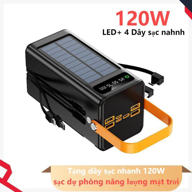 —năng lượng mặt trời sạc dự phòng pd120w 150000mah 90000mah pin dự phòng màn hình led tích hợp tích 