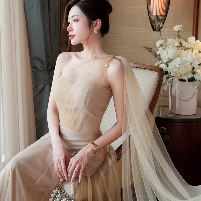 đầm voan Khâu Design