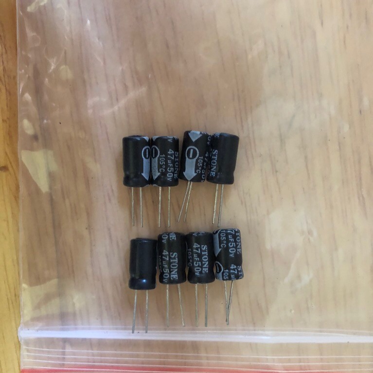 (8 con) Tụ Stone 50v47uF 50v 47uf