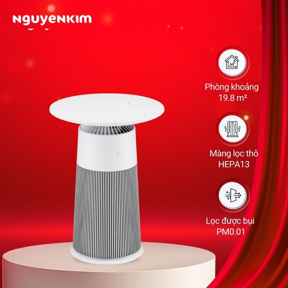 Máy lọc không khí LG PuriCare Aero Furniture AS20GPWU0 Trắng