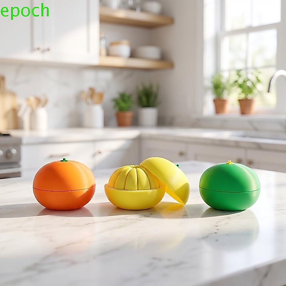 EPOCH 3D In Cam, Mô Hình Trái Cây Bóng Biến Dạng Cam Đồ Chơi Giải Nén, Cam Nhân Tạo Màu Cam Vàng Xan
