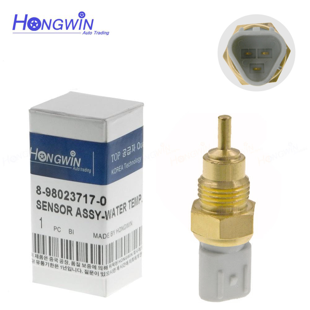 Cảm Biến Nhiệt Độ Nước Cho Isuzu NPR, 4HE1, Sumitomo SH350-5, SH350-A5 OEM 898023717-0 8980237170