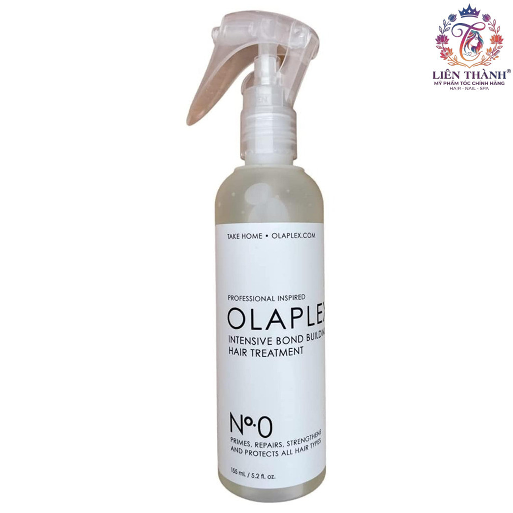 Chai tăng cường liên kết tóc tại nhà Olaplex No.0 Intensive Bond Building Hair Treatment 155ml .LT