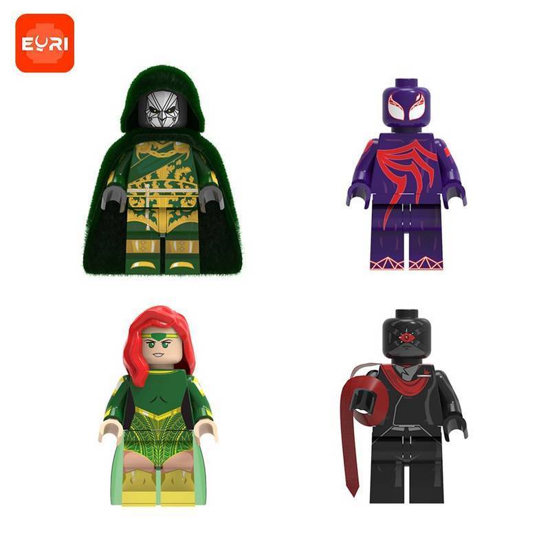 Khối xây dựng lắp ráp Spider-Man X-Men Minifigure Spider-Man X-Men Khối xây dựng lắp ráp Minifig