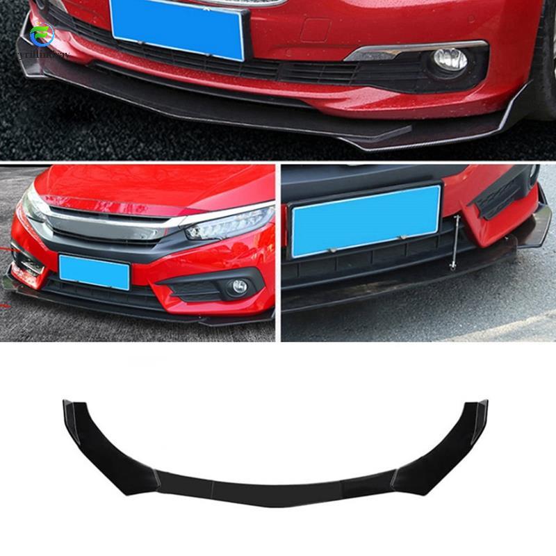 Trước Xe Ô Tô Cản Môi Body Kit Đa Năng Môi Chia Cánh Gió Khuếch Tán Canard Bảo Vệ Không Khí Viền Bod