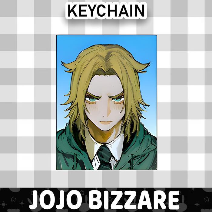 Ganci / Gantungan Kunci Akrilik  JOJO BIZZARE ADVENTURE YEARBOOK - JOHNNY JOESTAR