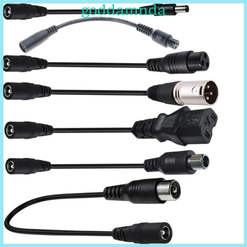 Copper Wire DC5521 Female to 3PIN Aviation Head Adapter Cable Converter Cord