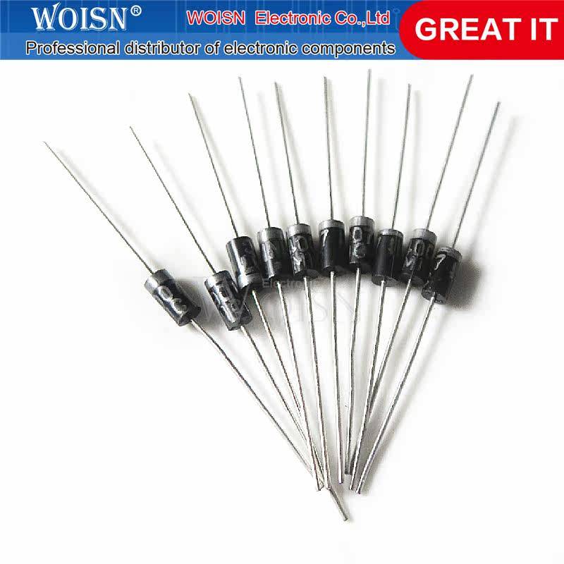 10 CÁI Diode chỉnh lưu nội tuyến 1N4007 IN4007 DO-41