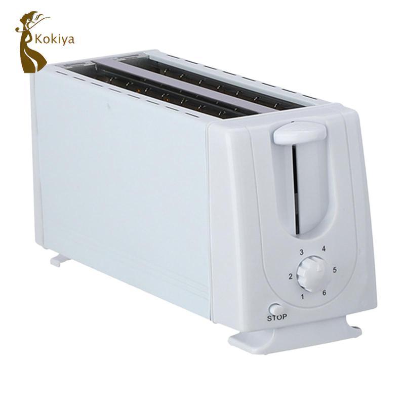 Máy nướng bánh mì 4 lát nhỏ gọn Vương quốc Anh Cắm Panini Maker cho đồ ăn nhẹ Nướng bánh Bagels