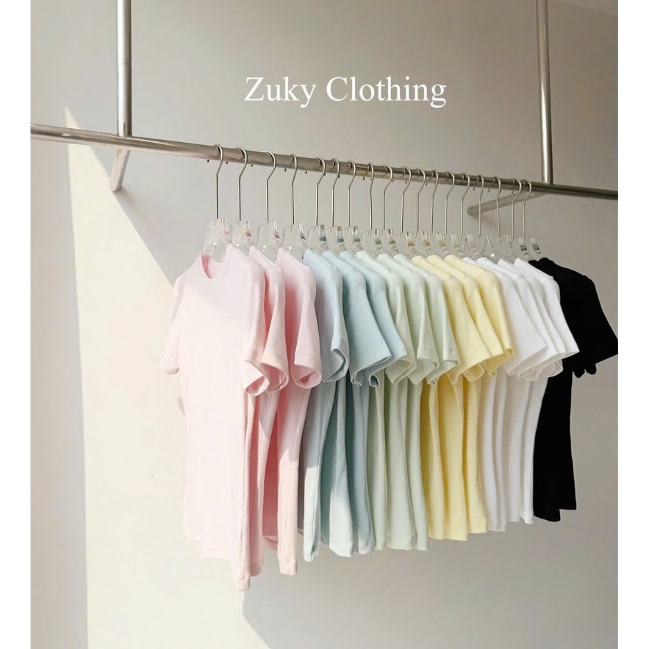 ZUKY CLOTHING l Áo thun trơn tay ngắn xinh cho hè