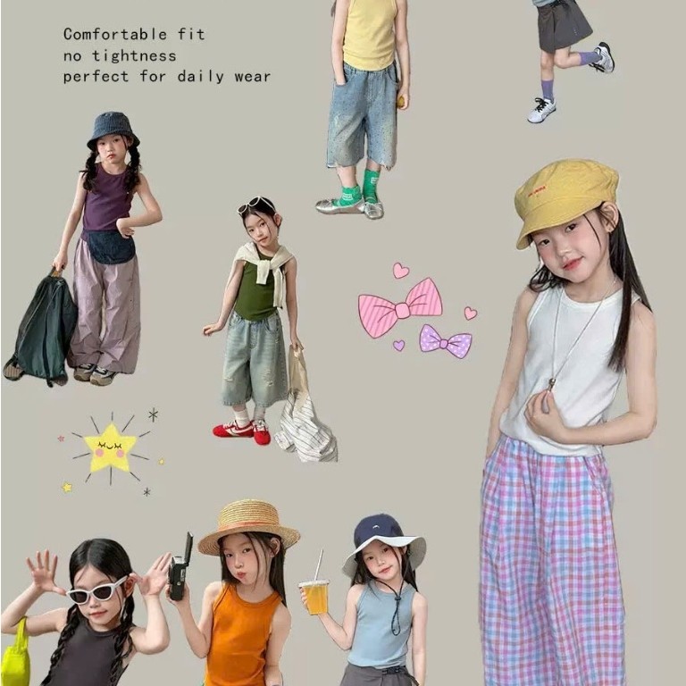 AMBB KIDS - Áo ba lỗ cho bé chuẩn AMBB chính hãng xuất xứ Quảng Châu sz 2-12 tuổi (HK KIDS 26B006)