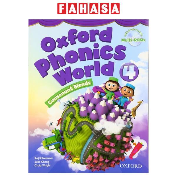 Sách ngoại văn: Oxford Phonics World 4: Student Book With MultiROM