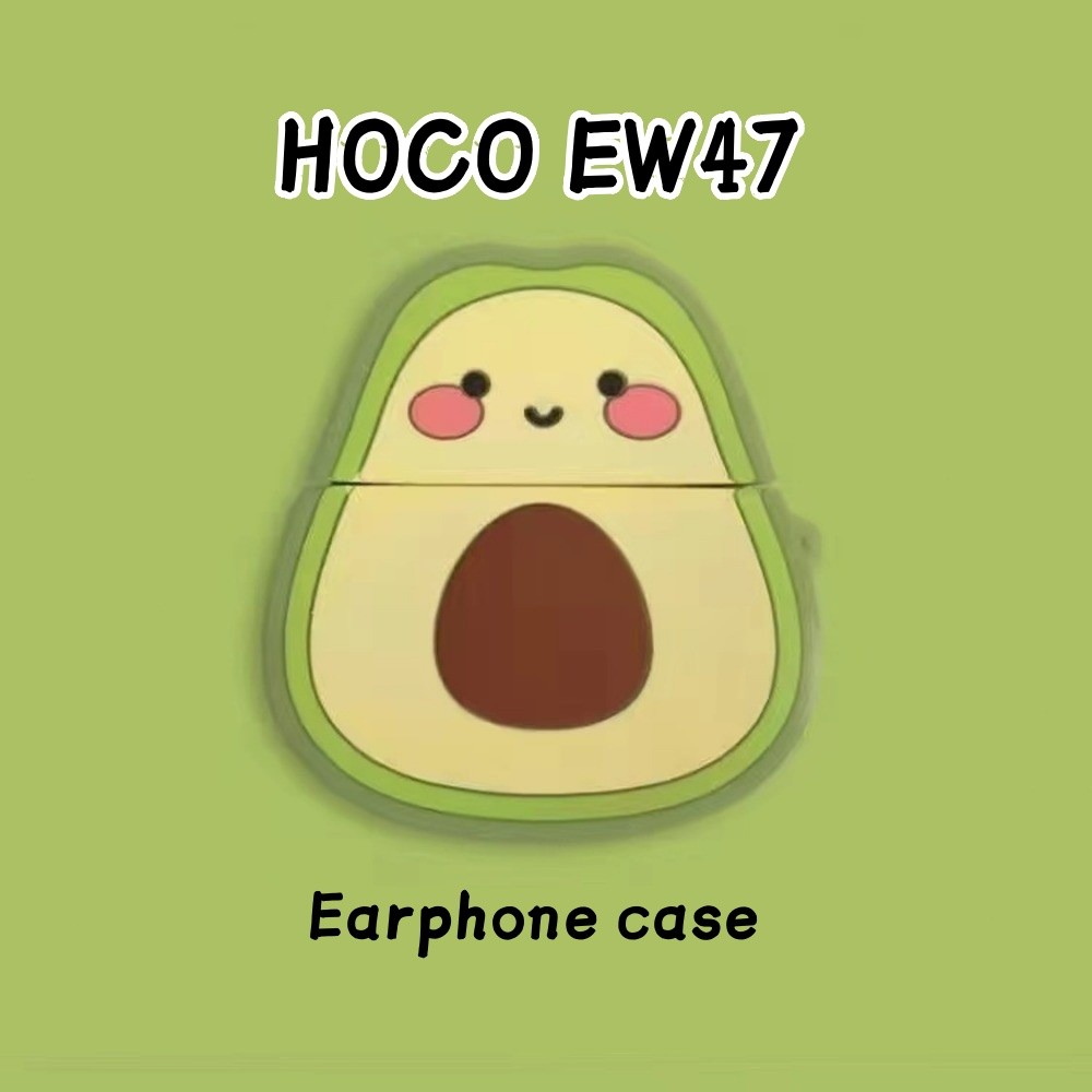 Dành Cho Vỏ HOCO EW47 Vỏ Silicon Mềm Bộ Sưu Tập Tai Nghe Chống Rơi Hoạt Hình NO.2