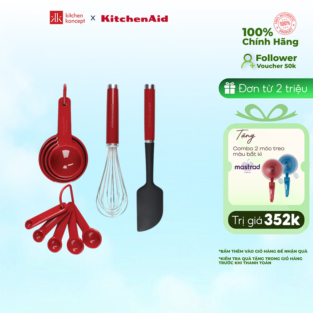 Bộ Dụng Cụ Làm Bánh KITCHENAID - 11 Món