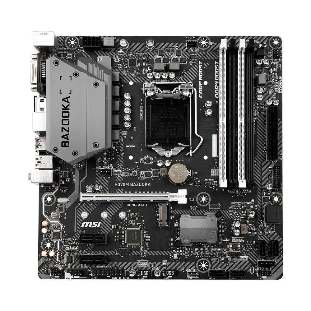 MAINBOARD ASROCK H370M-HDV/M.2 | Chính hãng | Bảo hành 36 tháng