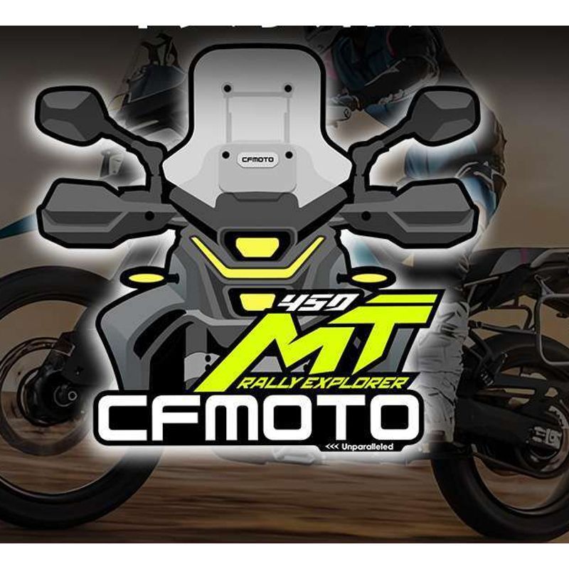 450CLC stickers, 450MT motorcycle windshield stickers, decal sun protection stickers
