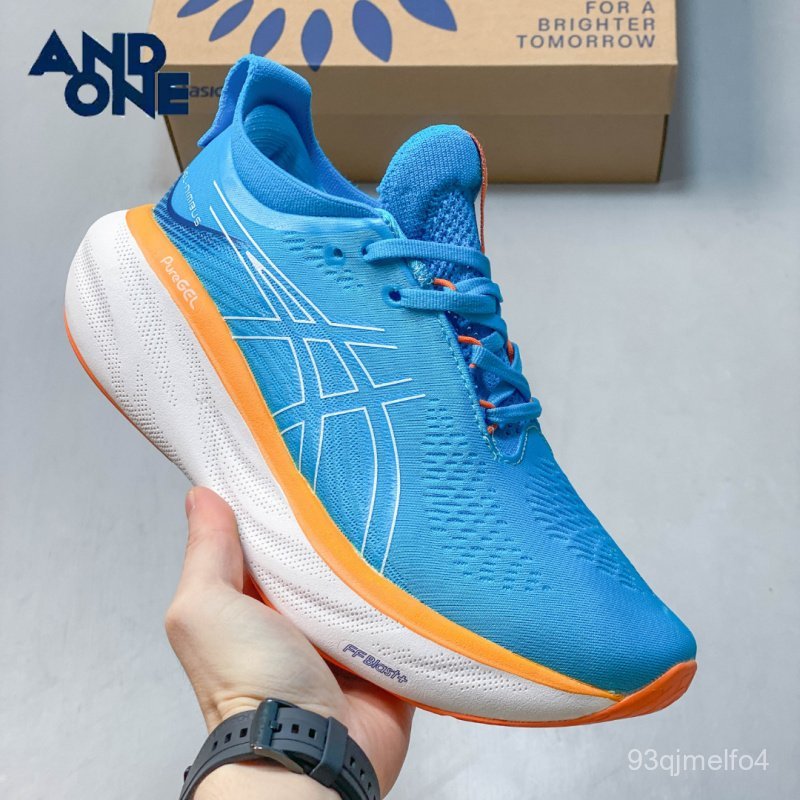 Giày Asics GEL‑Nimbus 25 sneaker chạy bộ nhẹ thoáng đệm êm chính hãng
