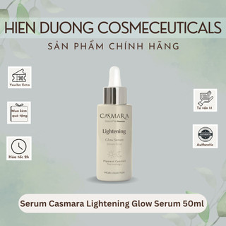 [Đại lý chính hãng] Serum Casmara Lightening Glow Serum 50ml | Dưỡng trắng, cải thiện nám và đốm nâu