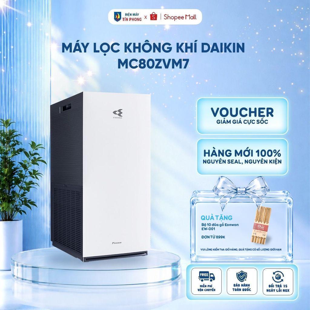 Máy lọc không khí Daikin MC80ZVM7 - Điều khiển app - Twin Streamer
