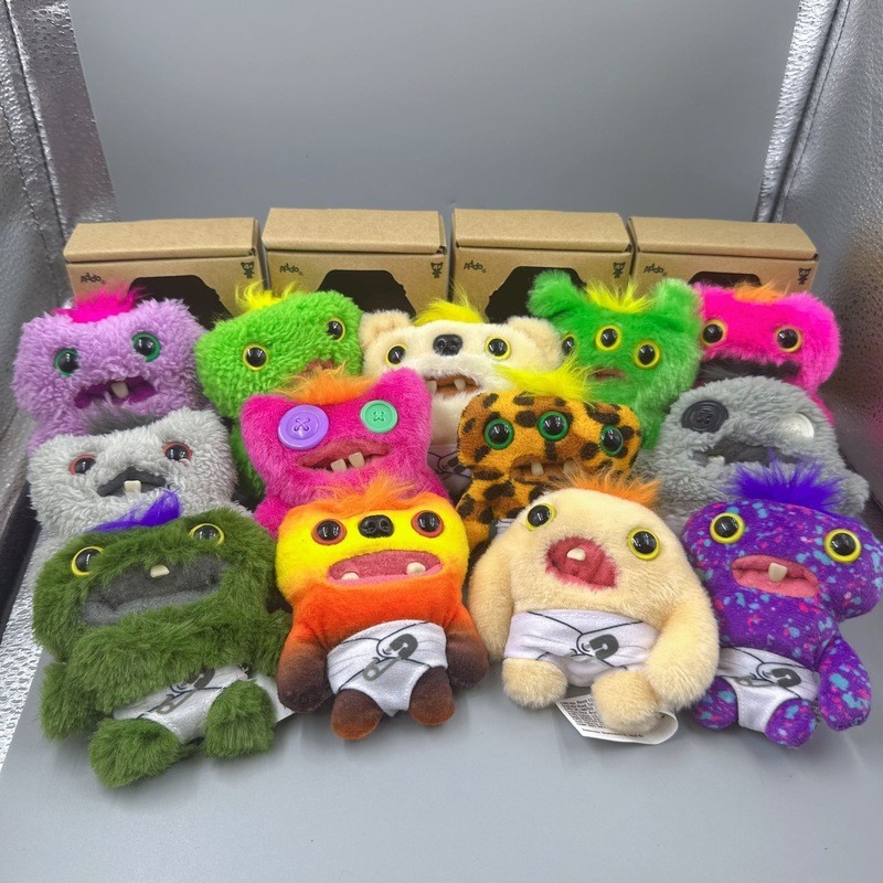 Chính Hãng Fuggler Dễ Thương Răng Quái Vật Funk Răng Bé Siêu Dễ Thương Sáng Tạo Mini Búp Bê Dễ Thươn