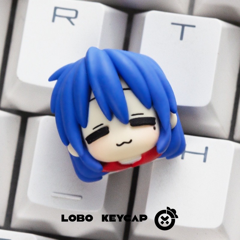 Hàng sẵn có Hàng sẵn Lucky Star Keycap Spring Here Personal Cute Original Resin Art Machinery diy Lu