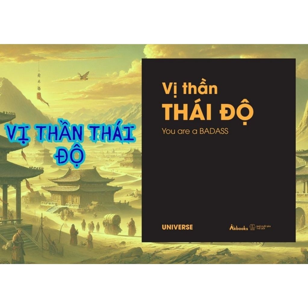 Sách - Vị Thần Thái Độ - AZ Việt Nam