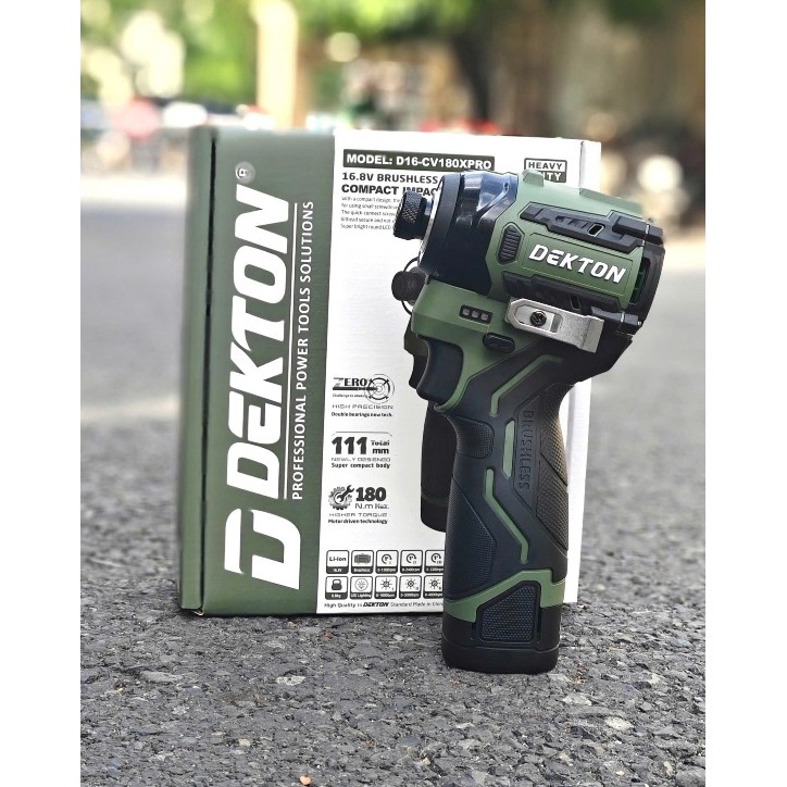 THÂN MÁY CHUYÊN VÍT 16.8V DEKTON D16-CV180PRO - BRUSHLESS / 180N.M / GEN PRO 3 - HÀNG CHÍNH HÃNG
