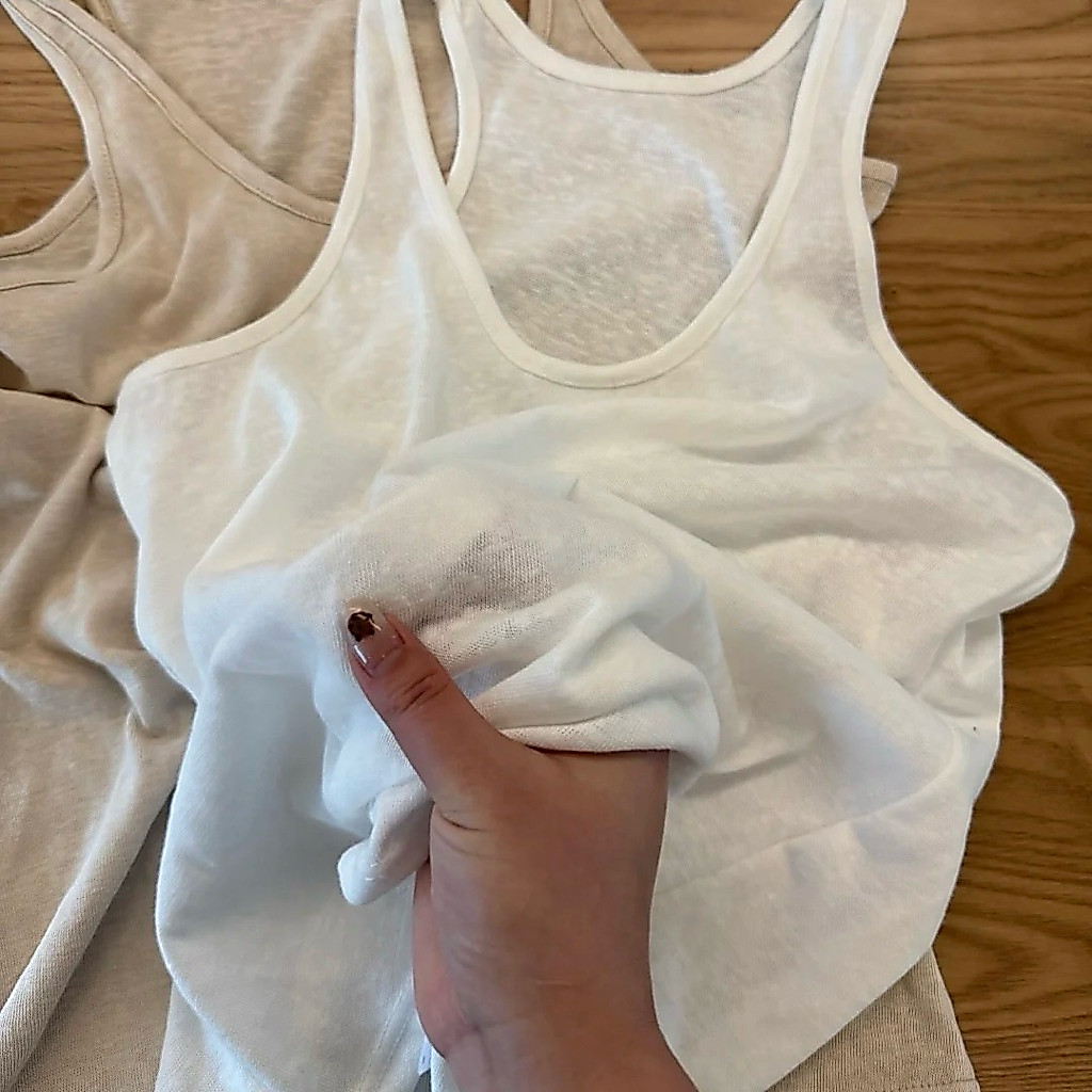 (Aheun studio) Áo ba lỗ nữ cotton mỏng nhẹ – form vừa basic thoáng mát mặc trong/mặc ngoài