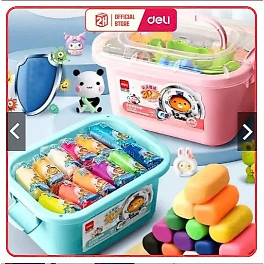 Bộ Đất Nặn 3D Deli Cho Bé YC - 135 - 24A