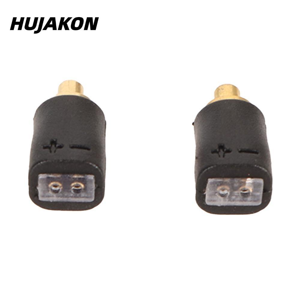 HUJAKON 2 Bộ Chuyển Đổi Nam Đến 0,78mm Nữ, Bộ Chuyển Đổi Cáp Tai Nghe 2Pin Di Động, Cho Sennheiser I