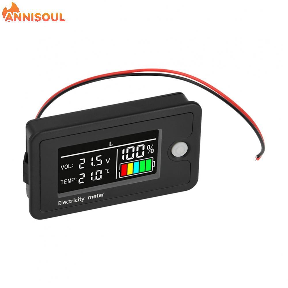 [NISO]Battery Capacity Indicator for Lithium and Acid Batteries DC8V 100V Tester Gauge