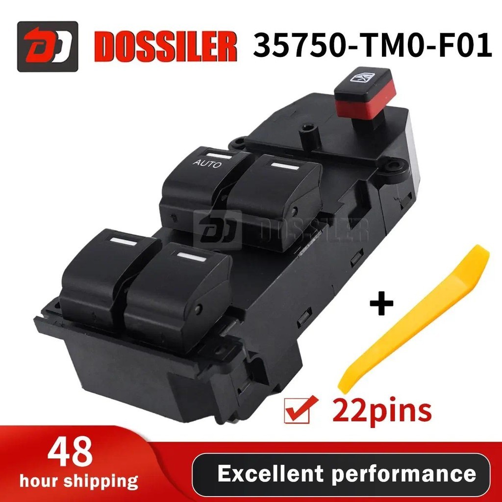 35750-TM0-F01 Dossiler F01 Dành Cho Xe Honda City Fit 2009 2010 2012 2013 2014 Nâng Nút Điều Khiển Đ