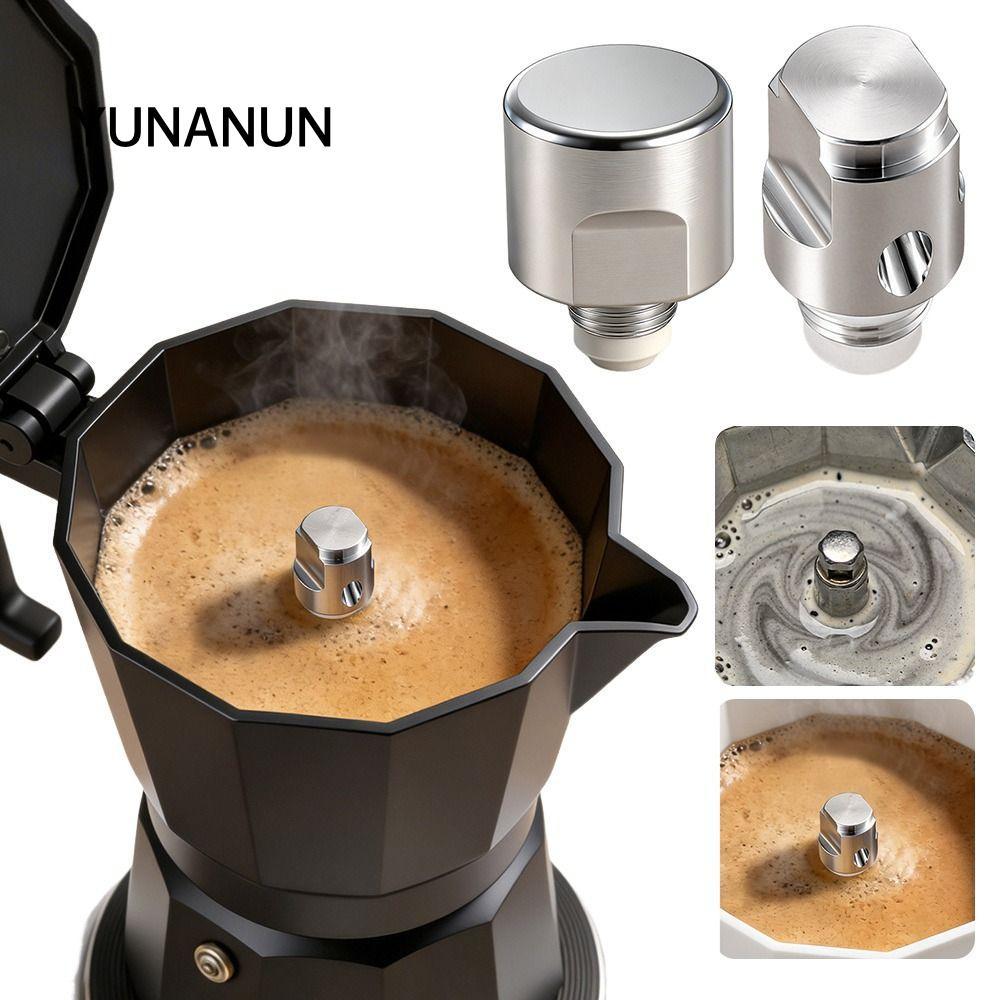 Bộ lõi van đôi YUNAUN Moka Pot, Van áp suất nồi Moka lõi van chống rò rỉ, Vòng niêm phong chất lượng