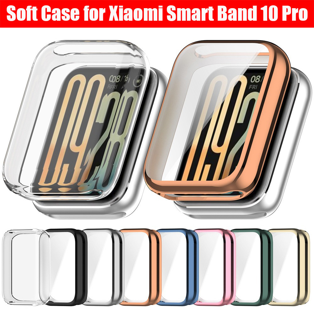 Ốp Lưng TPU Mềm Cho Xiaomi Smart Band 10 Pro Bảo Vệ Màn Hình Ốp Lưng Cho Mi Band 10 Pro