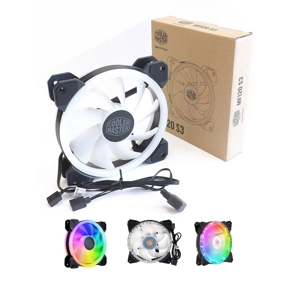 [Quạt làm mát Card đồ họa] Cool Cool Supreme MF120 S3 / S2 12CM Fan ARGB Bo mạch chủ Giao diện điều 