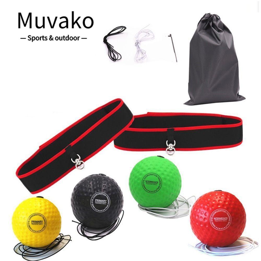 MUVAKO Speed Reflex Fight Ball Người lớn Phản xạ Huấn luyện tốc độ Phụ kiện phản ứng nhanh Fight Box