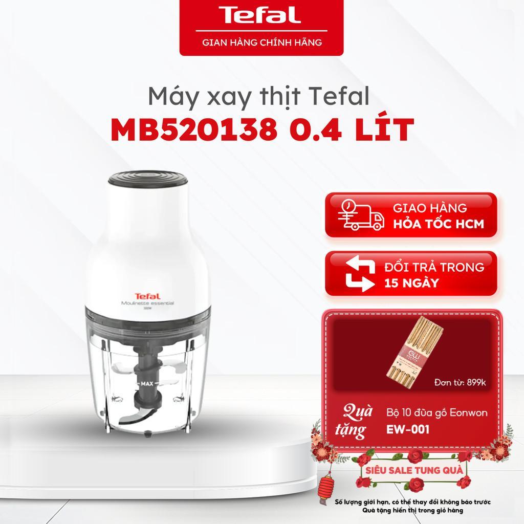 Máy xay thịt Tefal MB520138 0.4 lít, 300W, dao 4 cánh - Chính hãng, bảo hành 24 tháng [HOẢ TỐC 2H]