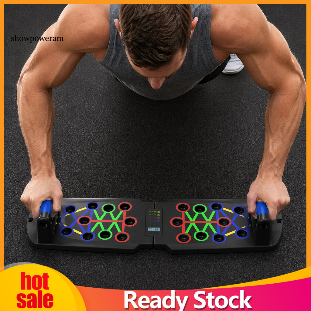 SPM Push-up Stand Có Thể Gập Lại Push-up Board 28 Trong 1 Thiết Bị Tập Luyện Đa Năng Cho Nam – Ngực 
