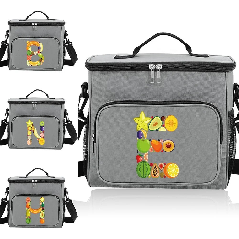 Lunch Bag Cooler Lunch Box Bag Insulated Picnic Bag Portable Thermal
