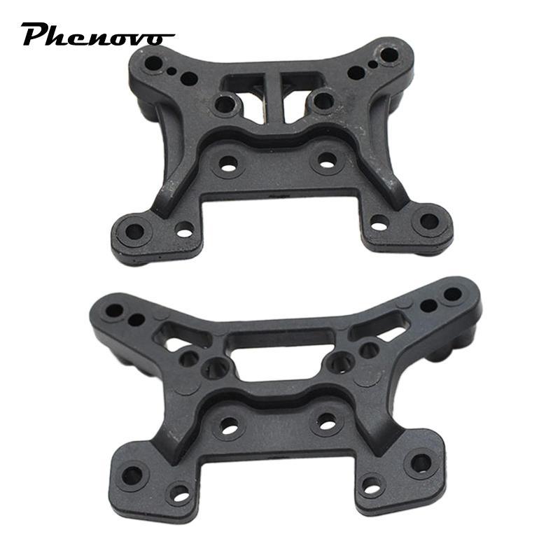 2 tháp pháo giảm xóc trước và sau cho Wltoys 124008 124010 Xe bánh xích RC tỷ lệ 1 / 12