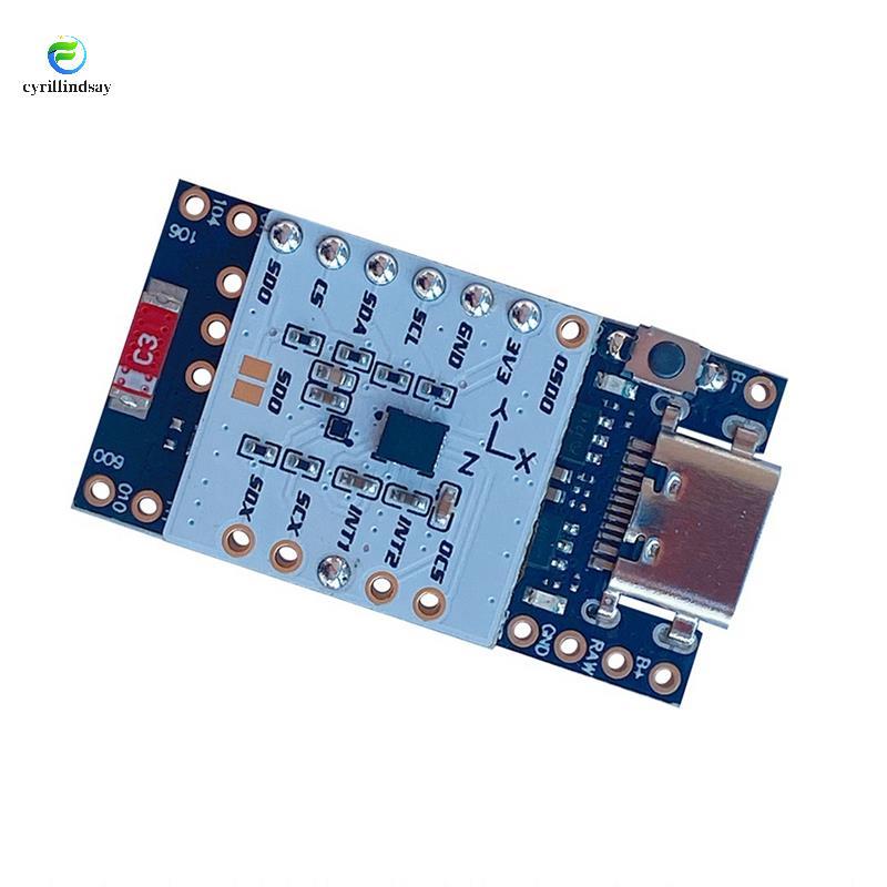 Mô-đun SmolSlime dựa trên mô-đun NRF SlimeVR, ProMicro NRF52840 + (LSM6DSV + QMC6309)