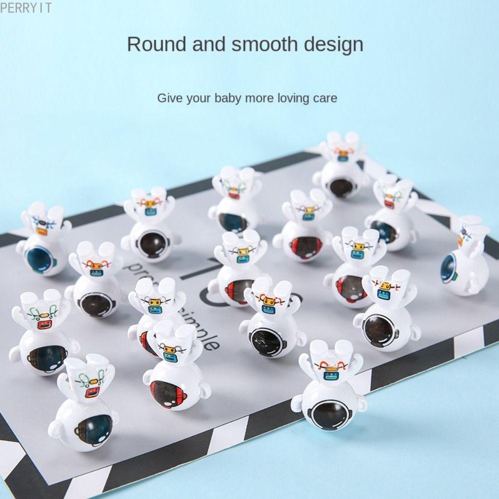 PERRYIT 10 Chiếc Spaceman Phi Hành Gia Để Bàn Bauble, Swing Spaceman Đảo Ngược Mini Tumbler Đồ Chơi,