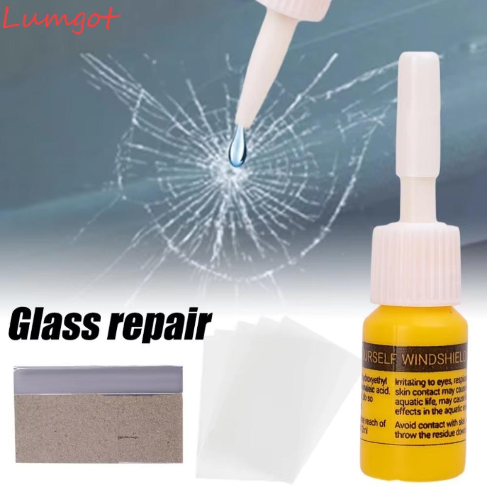 MERY Glass Curing Keo, DIY Glass Filler Glass Scratch Restore, Liquid Window Repair Kit Resin Sealer