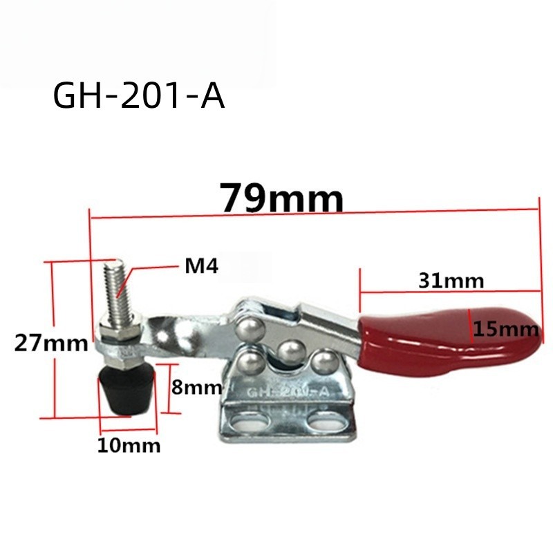 combo 2 cái - Kẹp định vị, Kẹp phôi inox 304 GH-431, GH-201A, GH-201B,GH-201A,GH-225D,GH-203F