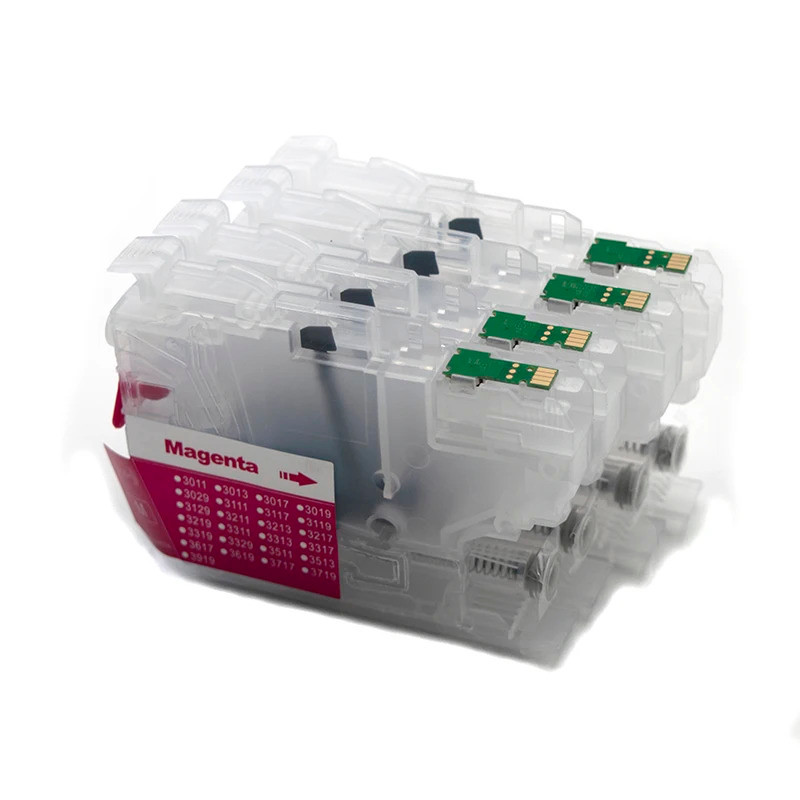 Hộp mực có thể nạp lại FW LC402 LC402xl với Chip dùng một lần cho máy in Brother MFC-J5340DW / J6740