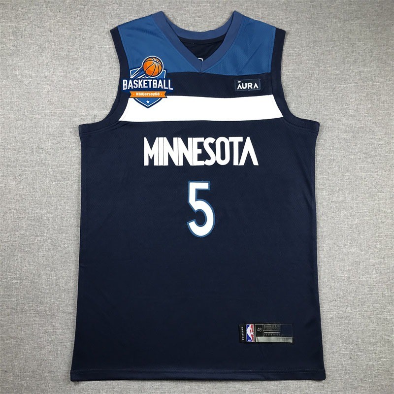 Áo đấu Swingman Minnesota Timberwolves Anthony Edwards - Xanh hải quân